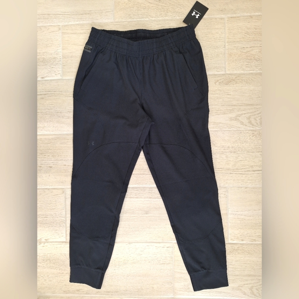 Under Armour Black Track Jogger Pants